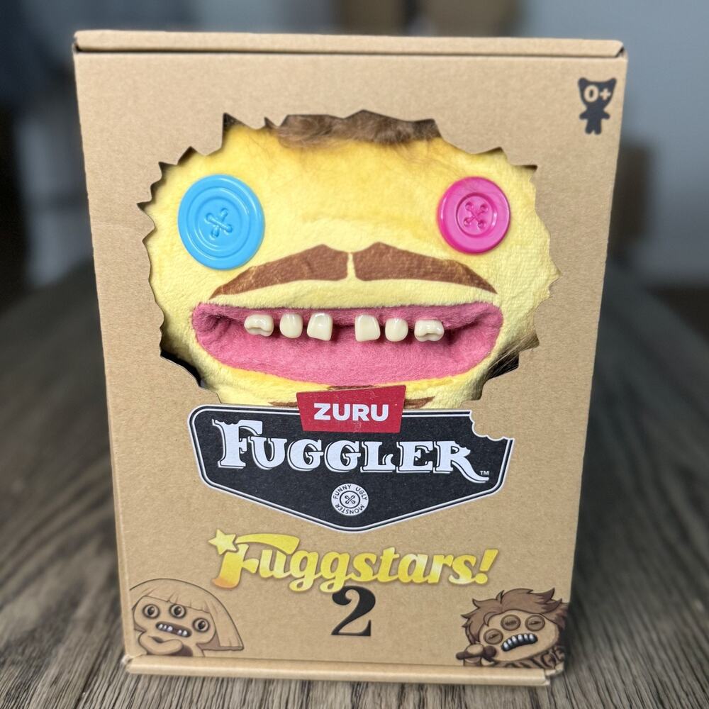 Fuggler Fugg Stars Series 2 Mr Beast 9 Inch Stuffed Plush Toy by Zuru RARE New
